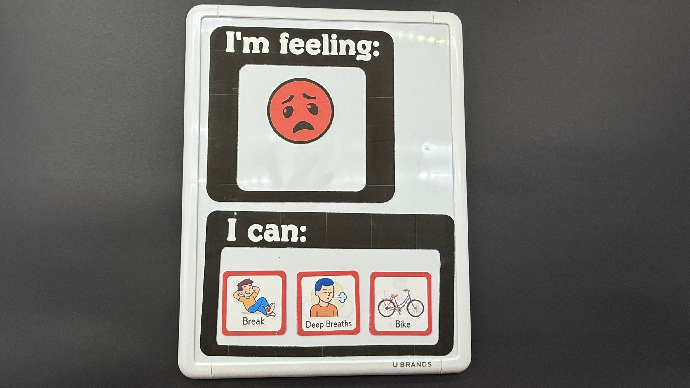 Zones of Regulation Magnetic Titles (I feel, I can)