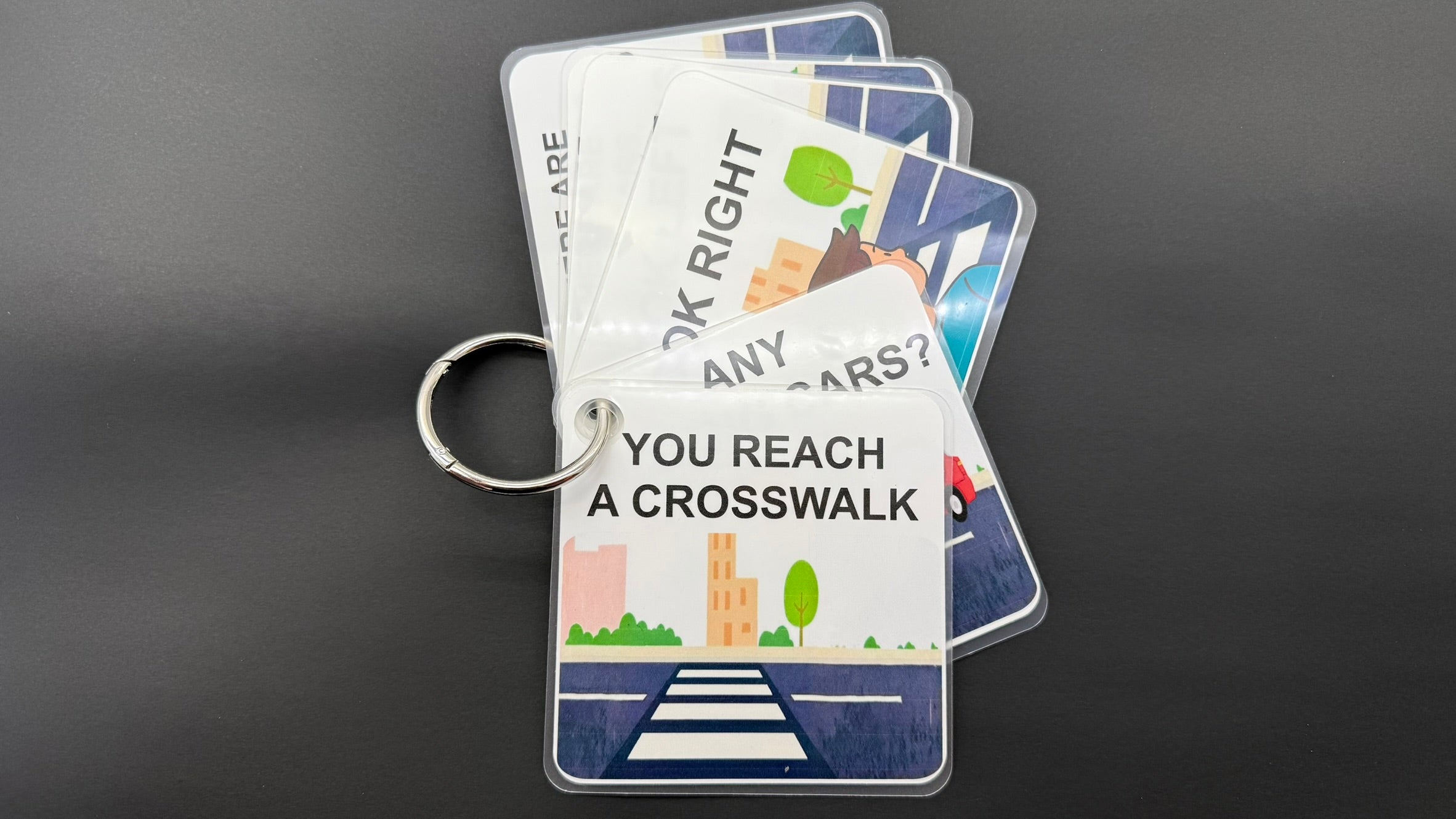 Crossing the Street Visual Guide