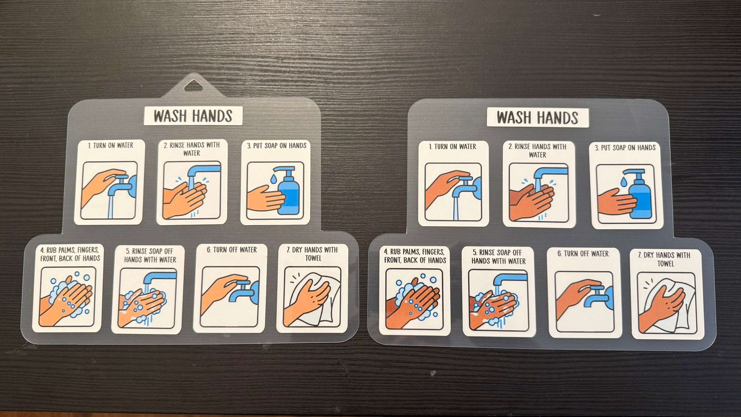 Hand Washing Visual Guide
