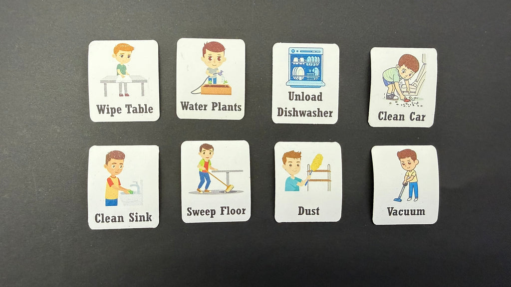 Chore Magnetic Icons ($0.80 each)