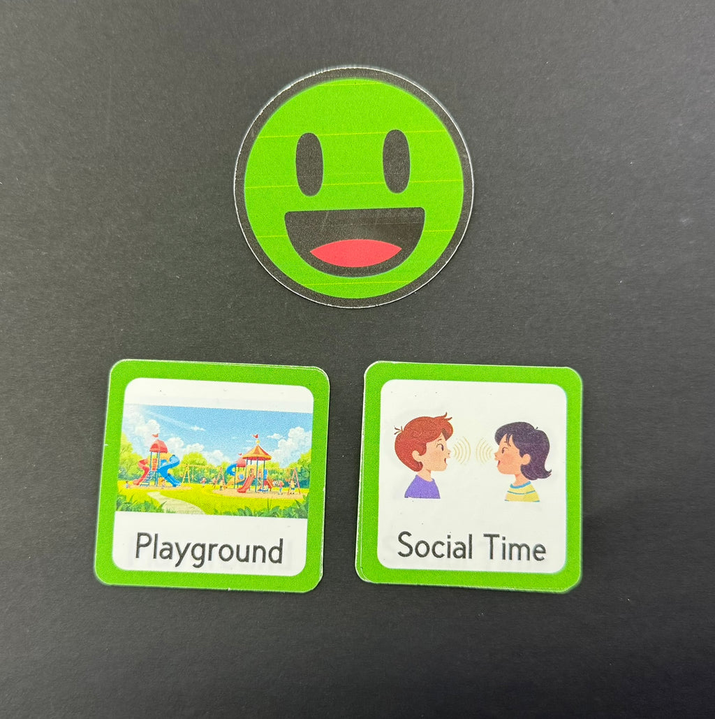 Zones of Regulation Color Coded Magnetic Activity Icons ($1 per icon)